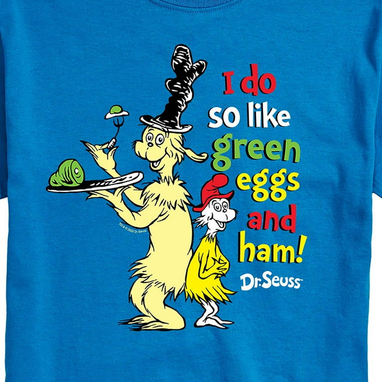 Dr. Seuss Green Eggs And Ham Men s Short Sleeve Graphic T Shirt