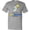 Athletic Heather, variant on Inktastic I Support Down Syndrome Awareness Elephant with Balloon T-Shirt