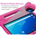 thumbnail image 3 of BMOUO Kids Case for Onn 10.1 Pro Tablet 2020 (Model: 100003562),Shockproof Light Weight Convertible Handle Stand Kids Case for Onn 10.1" Pro Android Tablet 2020(JUST for Onn 10.1 PRO),Rose, 3 of 8