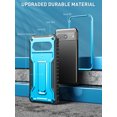 thumbnail image 7 of ExoGuard For  Google Pixel 8 Case, Rubber Shockproof Full-Body Phone Case with Kickstand (Blue), 7 of 7