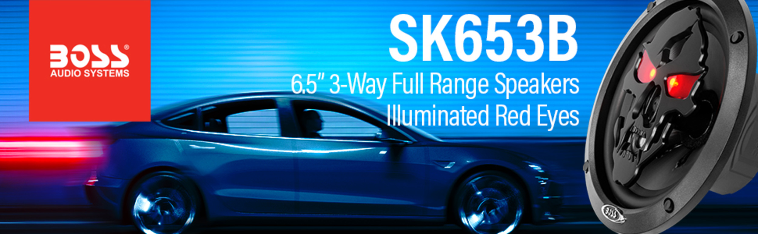 BOSS Audio Systems SK653B 6.5 Inch Car Speakers, 250 Watts Pair Full Range 2 Way - image 3 of 15