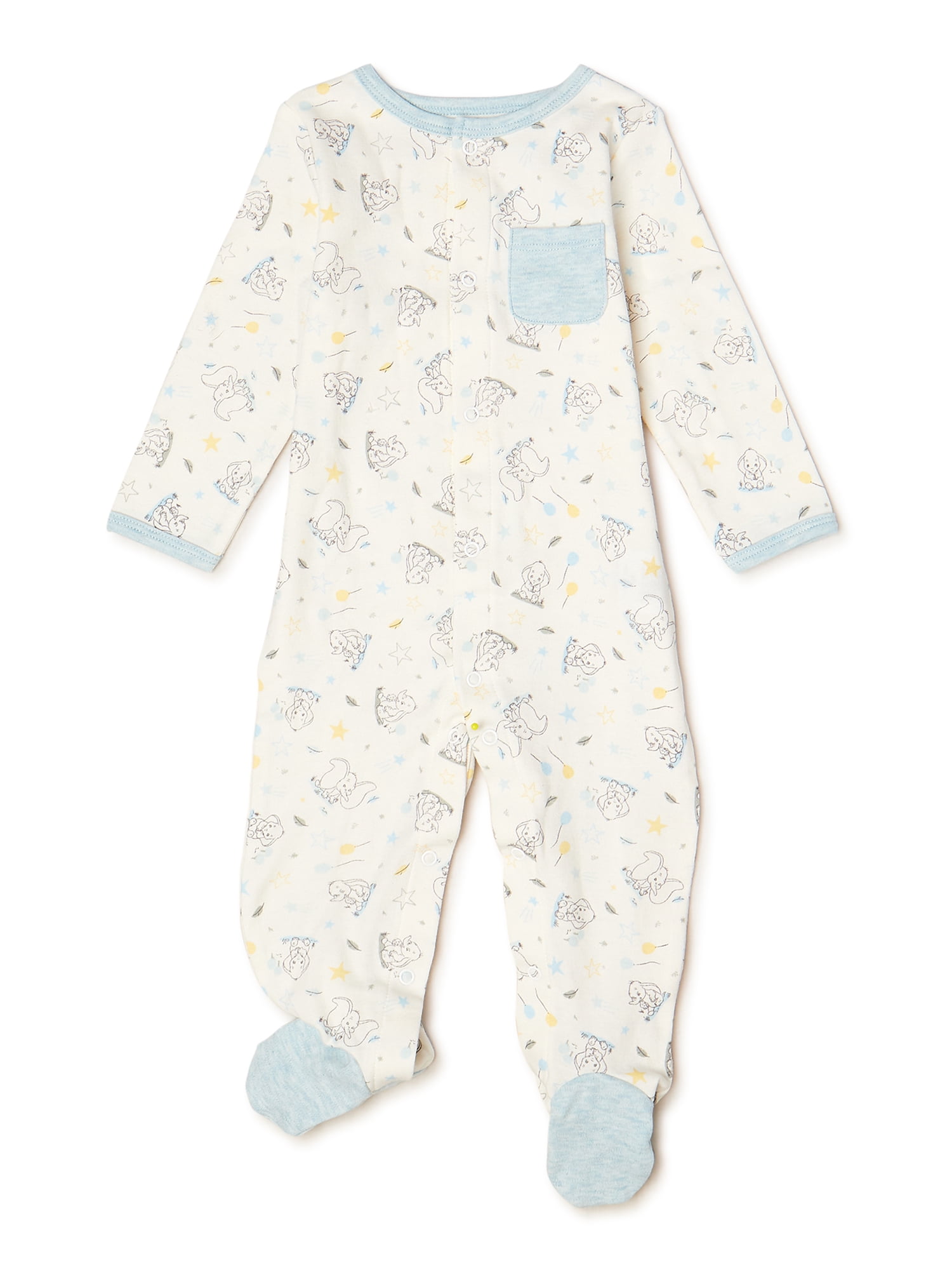 Disney Baby Wishes + Dreams Baby Boy Dumbo Outfit Set, 16-Piece, Newborn-6/9 Months