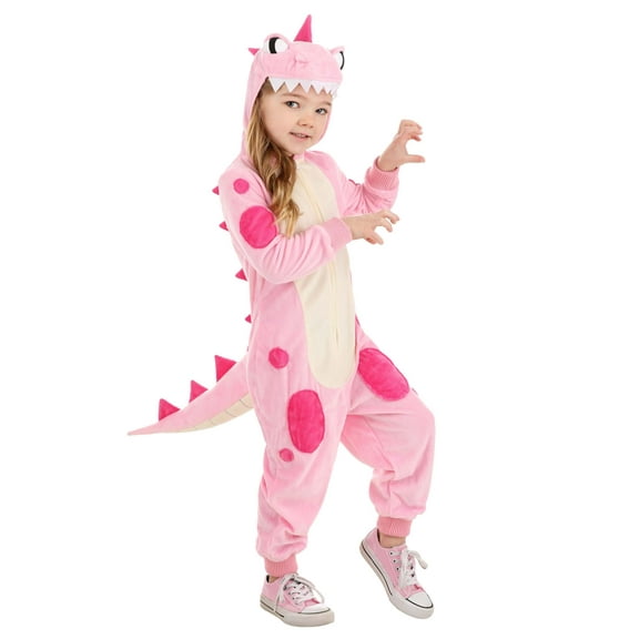 Toddler Pink Dinosaur Onesie