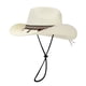 thumbnail image 1 of Sombrero de vaquero de playa a la moda: protección UV plegable y elegante para actividades al aire libre, 1 of 3
