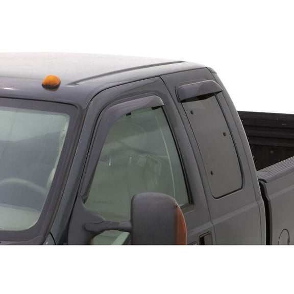 Auto Ventshade [AVS] Outside Mount Ventvisor Fits 99-16 Ford F250/F350 SD SuperCab 4 pc Smoke