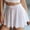 White, variant on Women Costume Pleated Skirt A-Line Lingerie Sheer See Through Skirts
