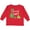 Red, variant on Inktastic Granny Boy Grandson Gift Dinosaur Boys Long Sleeve Toddler T-Shirt