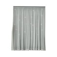 thumbnail image 2 of Black Out Curtains 63 inch Long, 100% Thermal Insulated Grommet Blackout Linen Drapes for Bedroom Living Room, Noise Reducing Window Treatment Drapes, 52" W x 63" L, Gray, 2 of 7