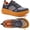 grey Orange, variant on OrthoComfoot Men's Orthopedic Wide Walking Shoes: Comfortable Supportive Shoes for Walking and Everyday Wear