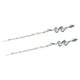 thumbnail image 3 of 2 piezas de palillos para el cabello con forma de serpiente, hermosas horquillas, accesorios para el cabello, palitos para el cabello estilo retro., 3 of 7