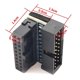 thumbnail image 5 of Conector Cable Extensión Femenina Adaptador Portable ABS Metal USB 3.0 19/20 Encabezado Alfiler Accesorios para La Placa Base Escritorio, 5 of 7