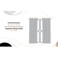 thumbnail image 3 of Safdie & Co. Rideau Jacquard 54X84L Sarcelle Lennox, 3 of 3