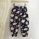 thumbnail image 2 of Odeerbi 1-6 Años Para Niños Pantalones de Chándal Lindo Entrenamiento de Estampado Atletismo Pantalones de Corredores Atletismo Pantalones Cortes de Altura, 2 of 3