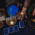 thumbnail image 6 of 1 pc Wooden Tarot Card Stand Holder Witchcraft Supplies Half Round Camel 73x132x25mm, 6 of 8
