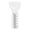 White3, variant on Outdoor Clear Glass Rain Gauge, Transparent Outdoor Rainfall Measuring Tube with Scale Markings for Garden & Lawn