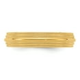 thumbnail image 4 of Primal Gold 14 Karat Yellow Gold 5mm Double Milgrain Comfort Fit Band Size 7, 4 of 6