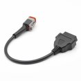 thumbnail image 3 of Sidaley 6PIN TO 16PIN Conversion Line Adapter Accessories Professional Motorcycle Tools Wire Scan Plug Extension Converter Type2 NO2, 3 of 6