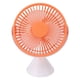 thumbnail image 2 of Mini ventilador de escritorio con gancho USB recargable 3 velocidades viento silencioso rotación de 360° para el hogar, dormitorio, oficina, camping, naranja, 2 of 10