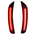 thumbnail image 6 of Ikon Motorsports Compatible with 15-23 Dodge Charger Front & Rear LED Side Marker Lights Lamps Smoked Lens 4PCS, 6 of 9