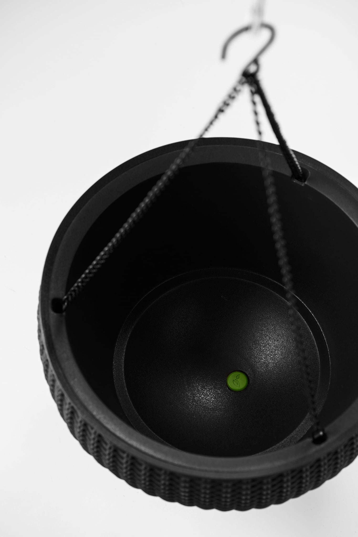 Keter Hanging Rattan Resin Planter Set Of