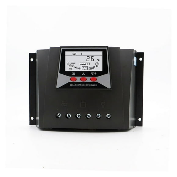 60/50A 48V 36V 24V 12V Battery Charger Solar Charge Controller PWM Solar Battery Charger Regulators With LCD Display 5V ,Excellent Performance and Stability