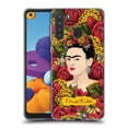 thumbnail image 1 of Head Case Designs Officially Licensed Frida Kahlo Red Florals Portrait Pattern Soft Gel Case Compatible with Samsung Galaxy A21 (2020), 1 of 7