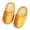 Yellow, variant on Dvkptbk Slippers Adult Autumn Winter Warm Home Shoes Simulation Bread Memory Foam Sole Slippers Yellow M