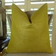 thumbnail image 4 of Plutus Lemon Curry Handmade Double Sided Throw Pillow - Metallic - Citrine & Gold - 12 x 25 in., 4 of 4