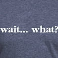 thumbnail image 3 of CafePress - Wait What T Shirt - Mens Tri-blend T-Shirt, 3 of 4
