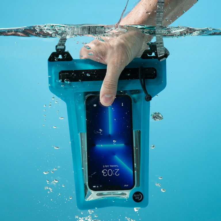 Nite Ize RunOff Waterproof Phone Pouch with Lanyard and TRU