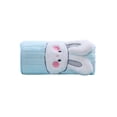 thumbnail image 1 of Blue Easter Rabbit Pattern Coral Fleece Towel Soft Absorbent Quick Drying For Face Washing Bathing Hair Drying Home Bathroom Lint Free, 1 of 7