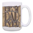 thumbnail image 1 of ThisWear Dad Mugs Best Dad Ever Explorer Map Fathers Day Mug for Husband 15oz Coffee Mug Map, 1 of 4