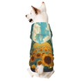 thumbnail image 1 of Balery Field Style Bicycle Young Sunflower Sudadera con Capucha para Perros Pequeños – Ropa para Mascotas, Disfraz para Perros y Gatos, Ideal para Fiestas y Cosplay-Small, 1 of 7