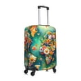 thumbnail image 3 of Balery Luggage Cover Colorful World Map Print Suitcase Covers for Luggage Elastic Washable Suitcase Protector Fits 18-32 Inch Luggage-Large, 3 of 9
