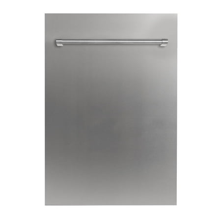 ZLINE - 18" Compact Top Control Built-In Dishwasher with Stainless Steel Tub, 40 dBa - Stainless steel