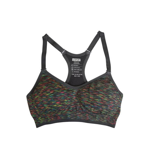 Fymall Women's LightSupport Sports Bras Adjustable Straps Vest Fitness Bra