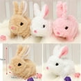 thumbnail image 4 of TETOU Easter Basket Stuffers for Toddler, Interactive Electronic Bunny Plush Toys Can Walk and Talk Rabbit Educational Toys for Kids(3pcs), 4 of 7