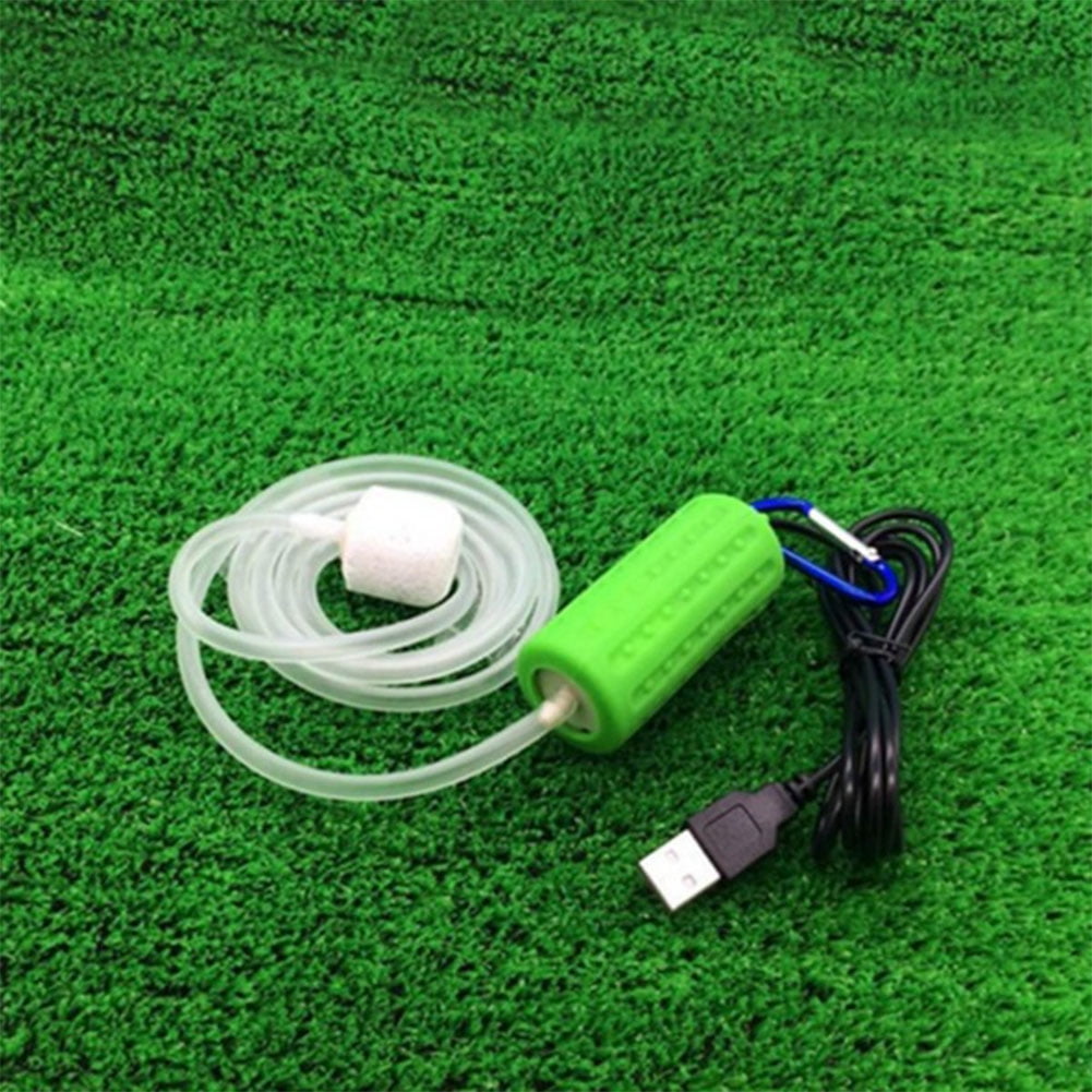 Portable Mini USB Aquarium Fish Tank Oxygen Air Pump Mute Energy Saving Supplies Accessories
