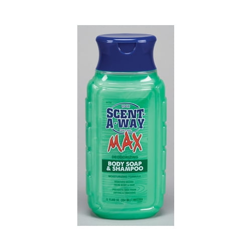 HUNTERS SPECIALTIES HS-07755 HS BODY WASH & SHAMPOO SCENT-A-WAY MAX 12FL OUNCES