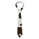 thumbnail image 1 of Fotbe Brown Cow Corbata Clásica para Hombre con Estampado – Corbata de Seda Jacquard Tejida, para Negocios, Bodas y Eventos Formales, 1 of 7