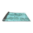 thumbnail image 2 of Ahgly Company Indoor Rectangle Abstract Light Blue Modern Area Rugs, 2' x 5', 2 of 4