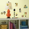 Minions The Movie Peel and Stick Wall Decals by RoomMates, RMK3000SCS, Yellow, 3.7"W x 16.3"H