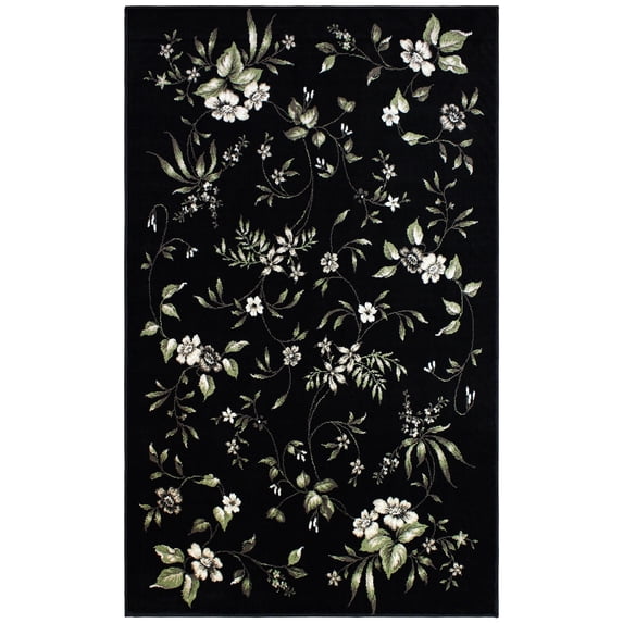 Bloom Contemporary Floral Indoor Area Rug by Blue Nile Nills - 8' x 10', Multi-Color