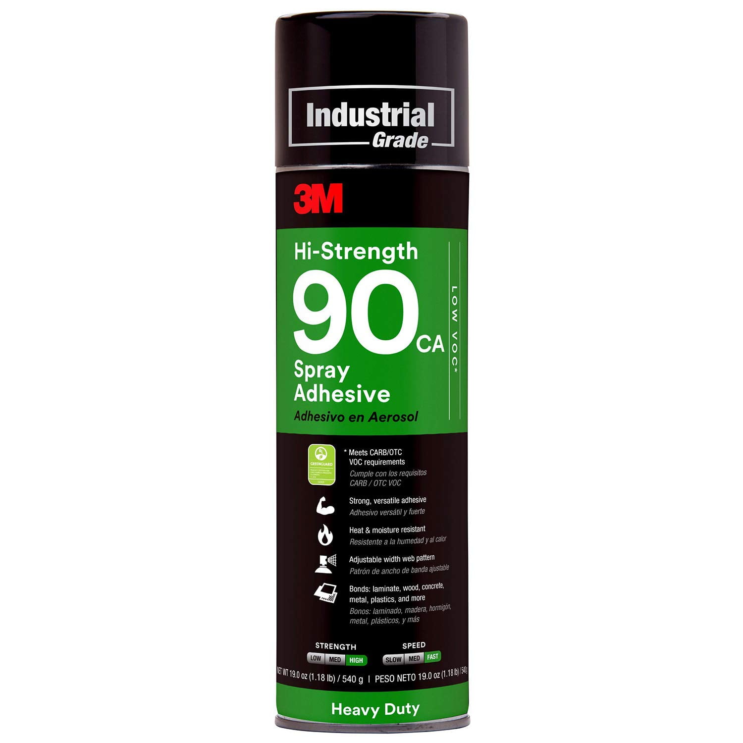3M 78 Polystyrene Insulation Spray Adhesive Clear, Net Wt 17.9 oz, 12