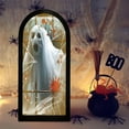 thumbnail image 6 of KUNPENG 14" Ghost Mirror Halloween Decorations, Unique Room Acrylic Decorations, Illusion Ghost Reflection, Creates Horror Atmosphere, Perfect for Halloween Party Atmosphere Decorations, 6 of 8