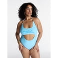 thumbnail image 2 of Hot Girl Summer by Megan Thee Stallion Women's and Women's Plus Hot Girl Summer Cutout One-Piece Swimsuit, Sizes XS-3X, 2 of 6