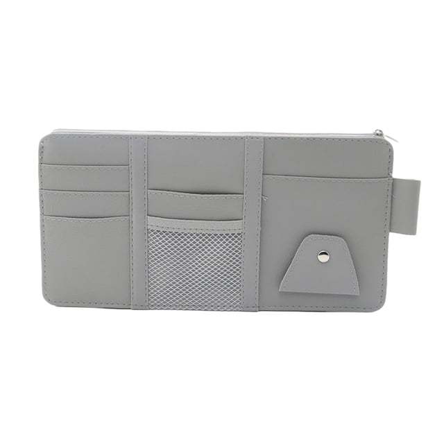 Transemion Durable Car Storage Solution - Easy Assembly And Organized Space Car Accessories Interiors Grey (zips upgrade) 1Set