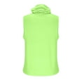 thumbnail image 5 of BiZtdJrK Women's Sleeveless Sun Protection Shirt with Face Mask Summer Trendy High Neck Cropped Tops Athletic Shirts Mint Green XL Gifts for Dad, 5 of 6