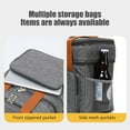 thumbnail image 6 of Tarmeek Insulated Cooler Bag Double Deck Thermal Picnic Tote Large Capacity Waterproof Leakproof Lunch Bag Portable Reusable for Outdoor Travel Work Picnic, 6 of 6