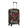 thumbnail image 3 of Easygdp Vintage Gaming Double-Sided Printed Elastic Suitcase Protective Cover,Invisible Zipper, Business Trip Luggage Cases,Washable And Resistant To Falling -Large, 3 of 9